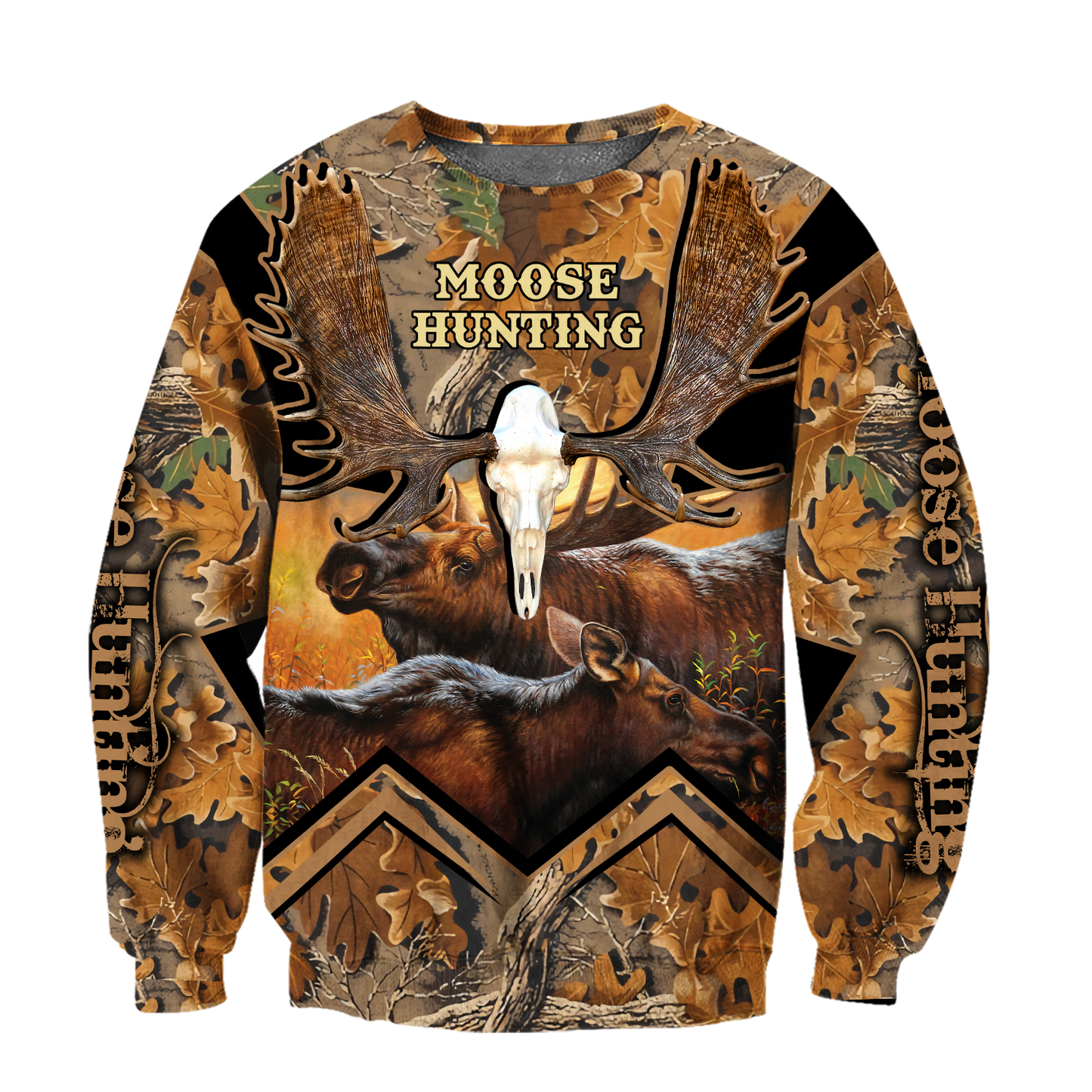 Moose Hunting 3D All Over Printed Shirts For Men LAM
