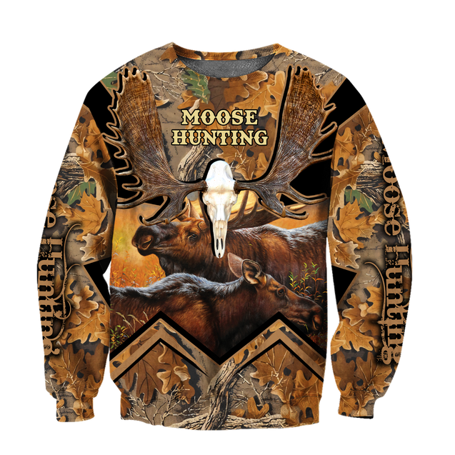 Moose Hunting 3D All Over Printed Shirts For Men LAM