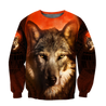 All Over Printed Wolf Hoodie DA29092020-MEI