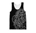 Maori dream catcher wolf tattoo 3d all over printed shirt and short for man and women HHT17072002-Apparel-PL8386-Tank top-S-Vibe Cosy™