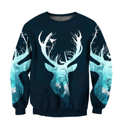 Deer Hunting 3D All Over Printed Shirts For Men LAM