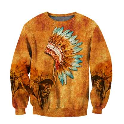 Premium Native American 3D All Over Printed Shirts