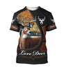 Love Deer 3D All Over Printed Shirts For Men And Woman