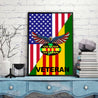 Viet Nam Veteran Poster Vertical 3D Printed