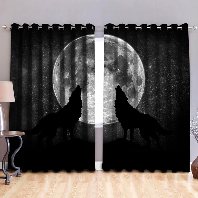 Wolf Window Curtains