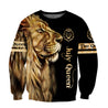 July Lion Queen 3D All Over Printed Shirt for Women