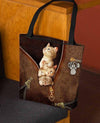 Cat Lover 3D Printed Canvas Tote Bag JJW05112001