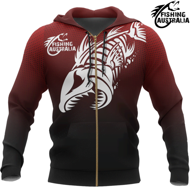 Fishing Australia - Eat Sleep Fish Repeat Hoodie - Amaze Style™-Apparel