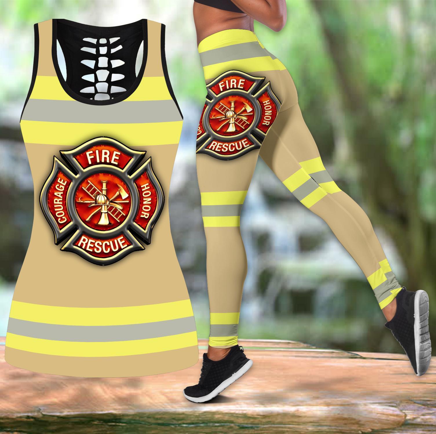 Strong Firefighter Combo Outfit For Women DQB08042004-TQH