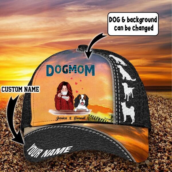 Dog Mom Personalized Cap