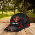 Personalized Name Firefighter Classic Cap For Man And Women