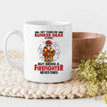 My Time In Bunker Gear Is Over But Being A Firefighter Never Ends Personalized T-shirt, Mug, Best Gifts For Firefighter