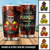 Created With A Purpose Personalized Tumbler Special Gift For Dad Papa Grandpa