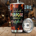 Created With A Purpose Personalized Tumbler Special Gift For Dad Papa Grandpa