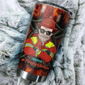 I Never Dreamed That Someday I Would Be A Grumpy Old Retired Firefighter Tumbler Special Gift For Dad Grandpa Papa