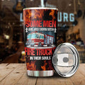 Some Men Are Just Born With Fire Trucks In Their Soul Personalized Tumbler Special Gift For Dad Papa Grandpa