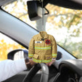 Car Firefighter Car Hanging Ornament On The Car Special Gift For Friends Dad Papa Grandpa