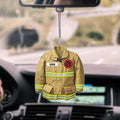 Car Firefighter Car Hanging Ornament On The Car Special Gift For Friends Dad Papa Grandpa