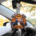 Firefighter Car Hanging Ornament On The Car Special Gift For Friends Dad Papa Grandpa