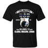 This Awesome Dad Belongs To Personalized Thin Blue Line T-Shirt, Best Gifts For Dad Police Officers