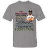 I Am A Grumpy Policeman I Served I Sacrificed I Don't Regret Personalized T-Shirt, Best Gift For Police