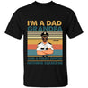 I'm A Dad Grandpa And A Police Officer Nothing Scares Me Personalized T-shirt, Best Gift For Dad Grandpa Policeman