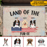 Land Of The Fur Personalized Doormat For Dog Lover Special Gift Home Decor