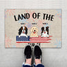 Land Of The Fur Personalized Doormat For Dog Lover Special Gift Home Decor