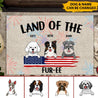 Land Of The Fur Personalized Doormat For Dog Lover Special Gift Home Decor