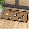 All Guests Must Be Approved By Personalized Doormat Special Gift Home Decor