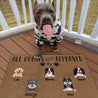 All Guests Must Be Approved By Personalized Doormat Special Gift Home Decor