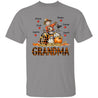 Grandma Halloween Personalized T-shirt Special Gift For Mom Mother Mama