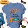 Nana's Little Pumpkin Personalized T-shirt Halloween Tee Best Gift For Mom Mama Grandma