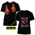 Custom Name Boxing 3D All Over Printed  Unisex Shirt