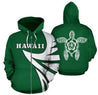 Hawaii Turtle Hoodie - Warrior Style J9-ALL OVER PRINT HOODIES (P)-Phaethon-ZIP-UP Hoodie-S-Vibe Cosy™