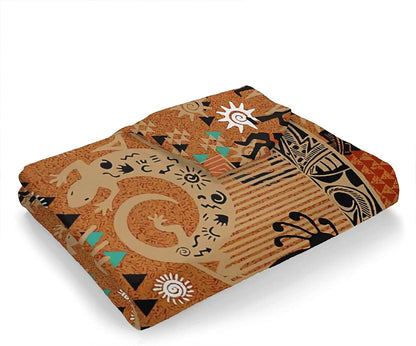 Native American Hooded Blanket