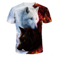 3D All Over Print wolf Hoodie-Apparel-HD09-T-Shirt-S-Vibe Cosy™