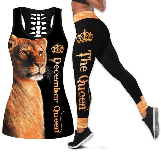 November Lion Queen 3D All Over Printed Shirt for Women