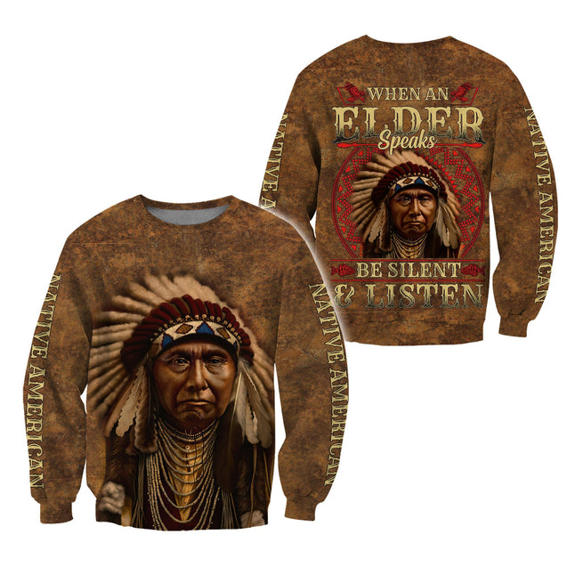 Native American 3D All Over Printed Unisex Shirt