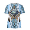 Wolf Native American 3D All Over Printed Unisex Shirts No 11