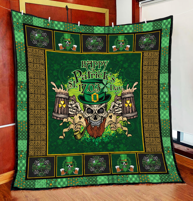 Irish Saint Patrick's Day 3D All Over Printed Blanket