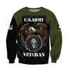 US Army Veteran 3D All Over Printed Unisex Shirts