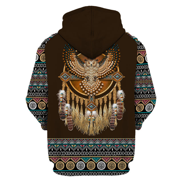 Native American Dreamcatcher 3D All Over Printed Shirts For Men