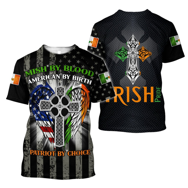 Irish St.Patrick day 3D hoodie shirt for men and women TNA10272002