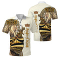 Custom Name August King Lion 3D All Over Printed Unisex Shirts