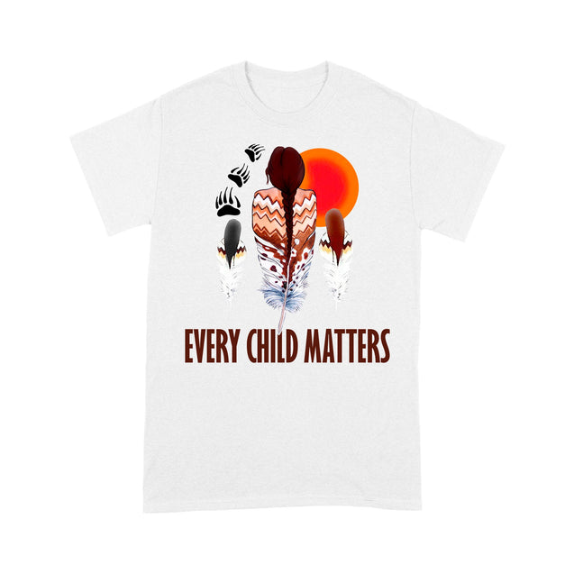 Vibecosy Every Child Matters Native American T-Shirt VP24012207