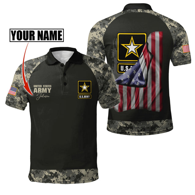 US Army Veteran 3D All Over Printed Unisex Shirts