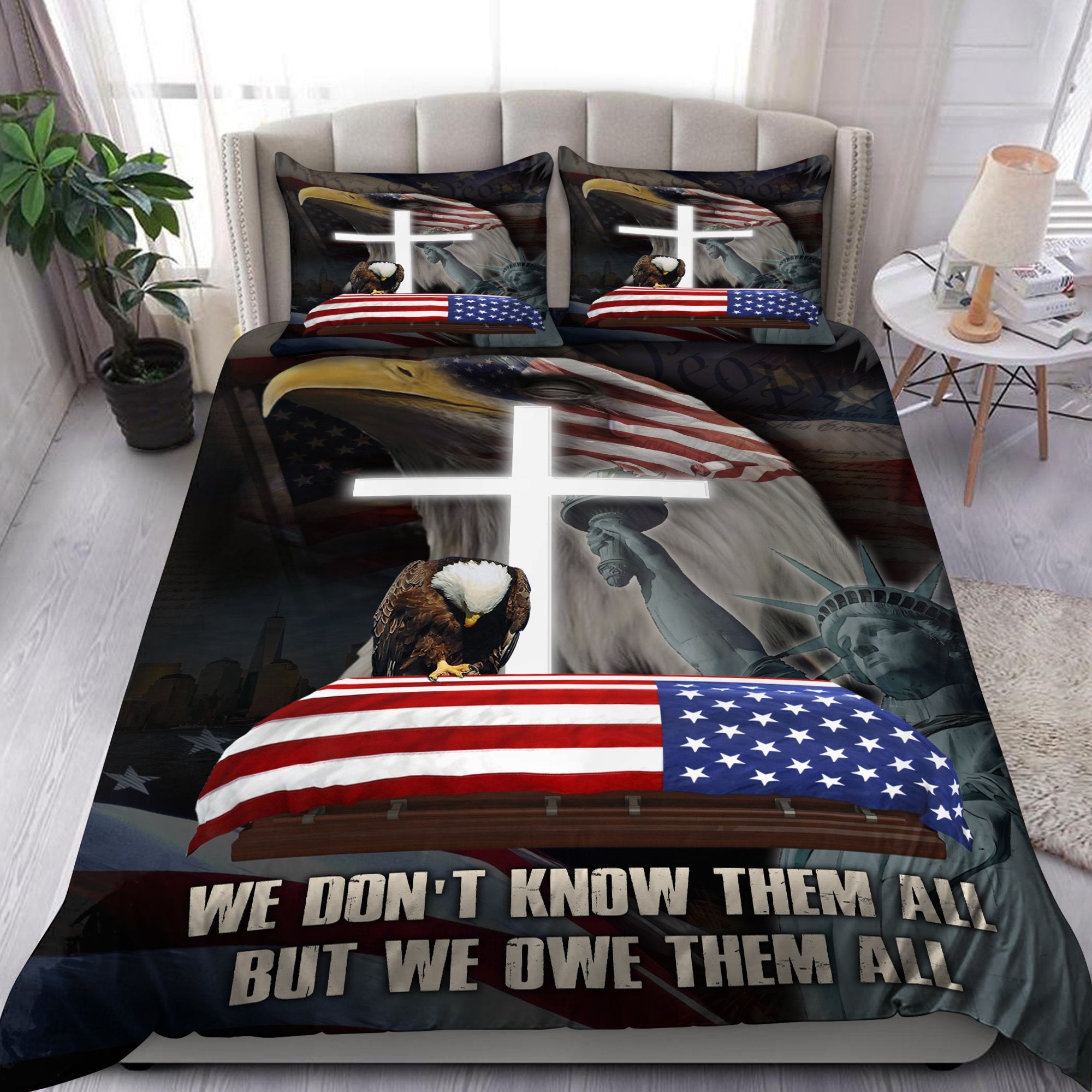 American 3D All Over Printed Bedding Set
