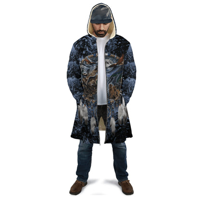 Wolf Native American 3D All Over Printed Unisex Shirts No 01