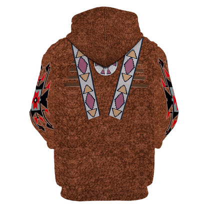Native American 3D All Over Printed Unisex Shirts